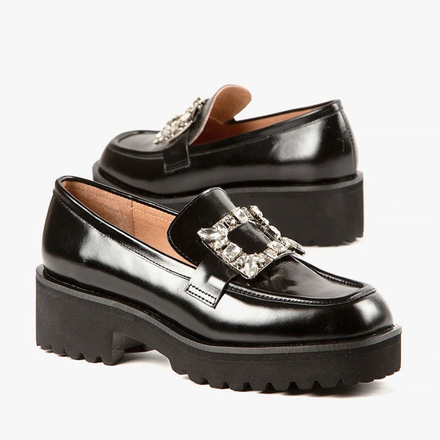 Shoes all black | Elton Lugg Loafer Black