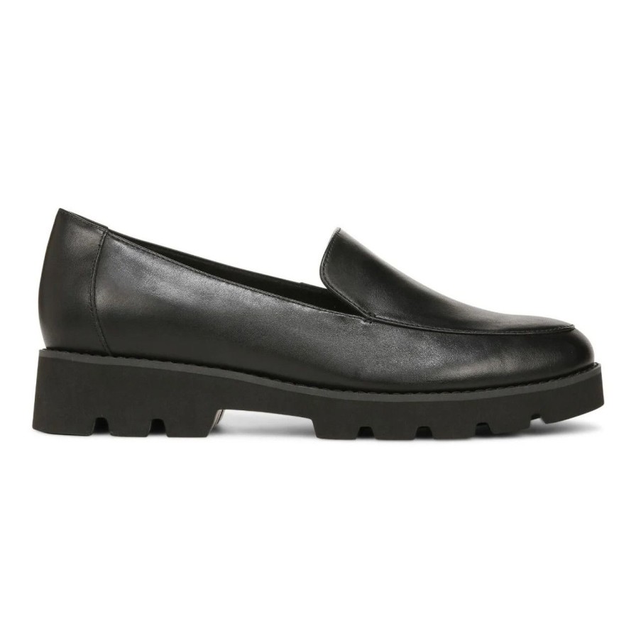 Shoes vionic | Kensley Black Lthr Loafer